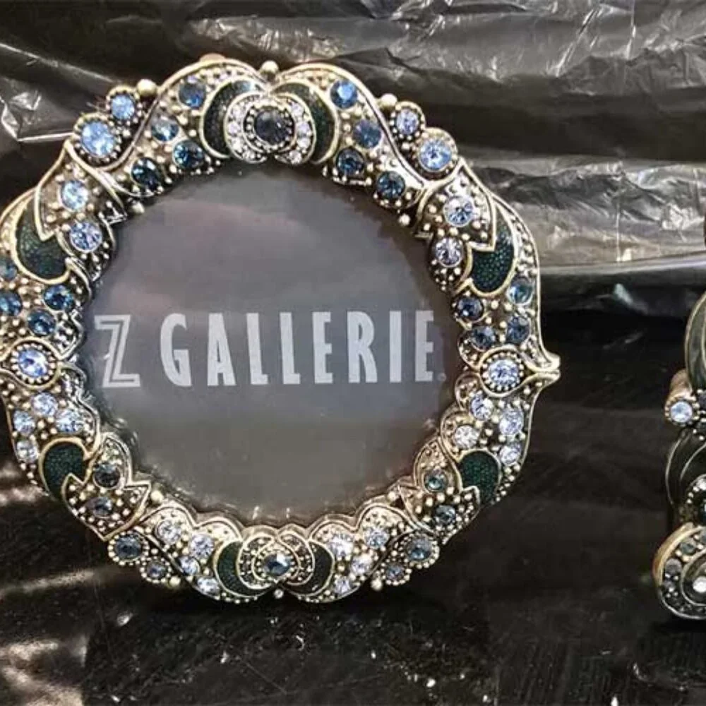 Z Gallerie | Accents | Z Gallerie Enameled With Rhinestones Frame